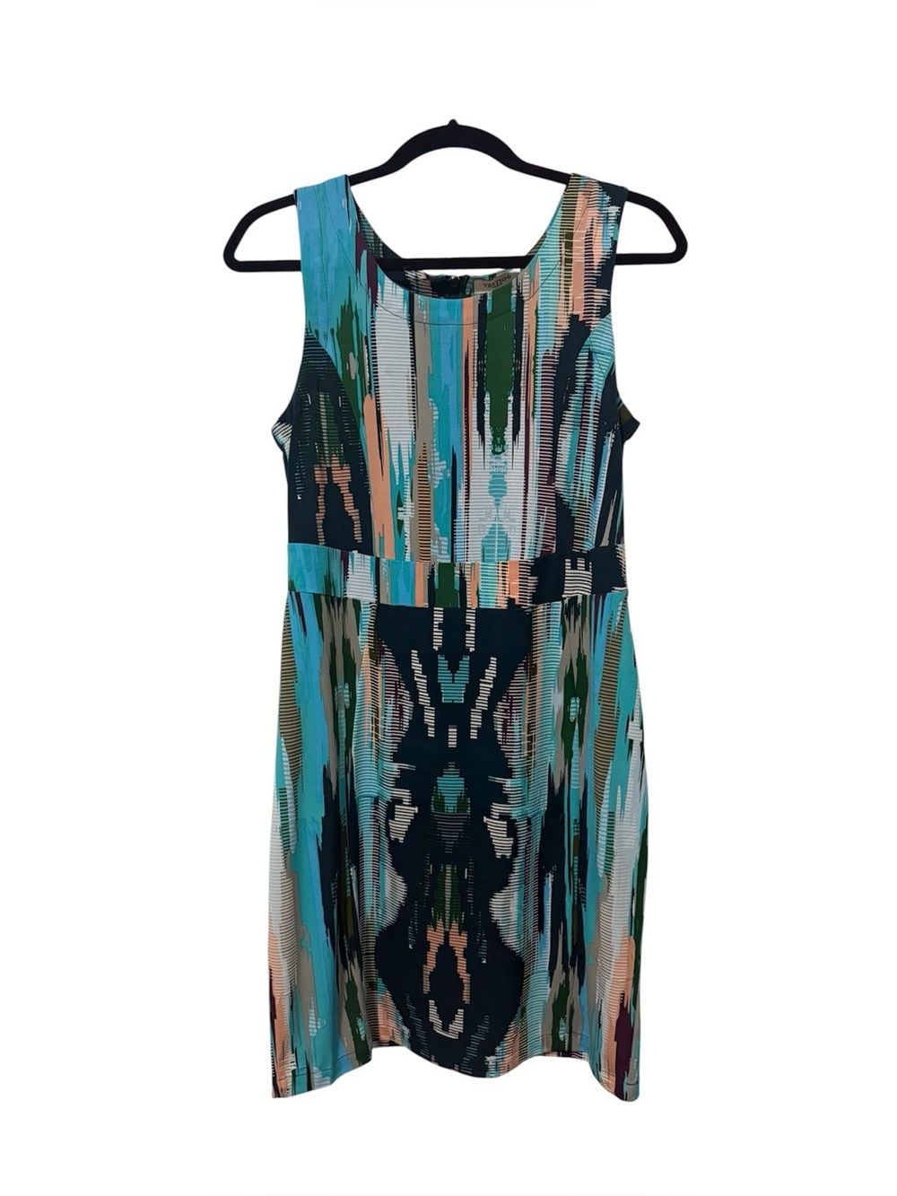NWT Sleeveless Abstract Print Summer Dress (Size M)